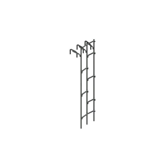 Канализационная лестница КЛ-1.3 (Л-1; Л-18) для колодцев