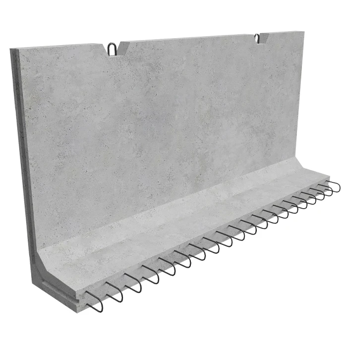 Г-образная конструкция железобетонная Г 20-30-2-1